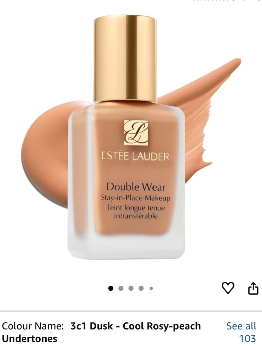 ESTEE LAUDER | NEW Double Wear Foundation - 3C1 DUSK